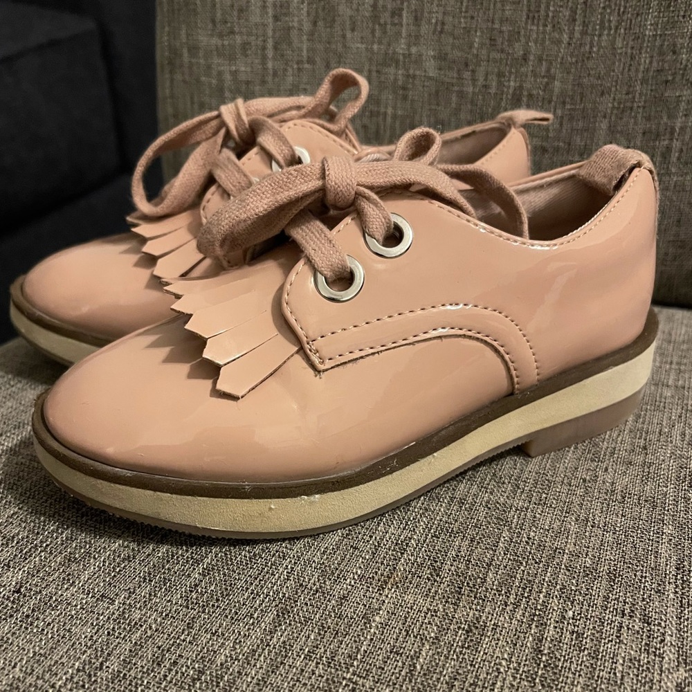 Zara girls loafers